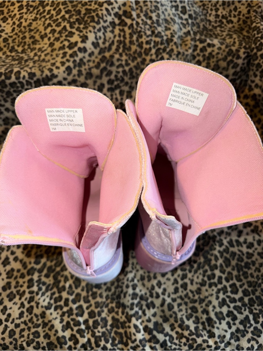 CARE BEARS PINK DUNE LO PLATFORM BOOTS -Y.R.U. - Picture 9 of 10